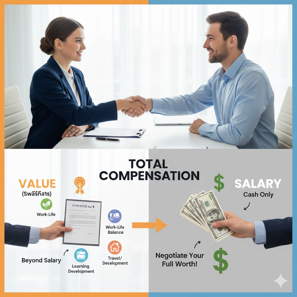 กลยุทธ์ต่อรองเงินเดือนแบบ “วิน-วิน” คุณต้องพูดอย่างไรให้ได้ค่าตัวที่ต้องการ โดยที่บริษัทไม่ปฏิเสธ